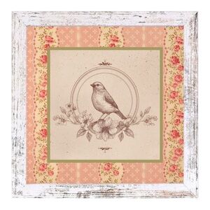 Floral Bird Wall Art